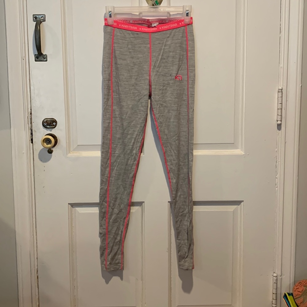 Kari Traa Merino Wool Baselayer Leggings (S)